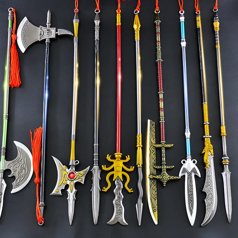 Amazon.co.jp: Tiydiygo 古代武器槍剣モデルオーナメント、合金